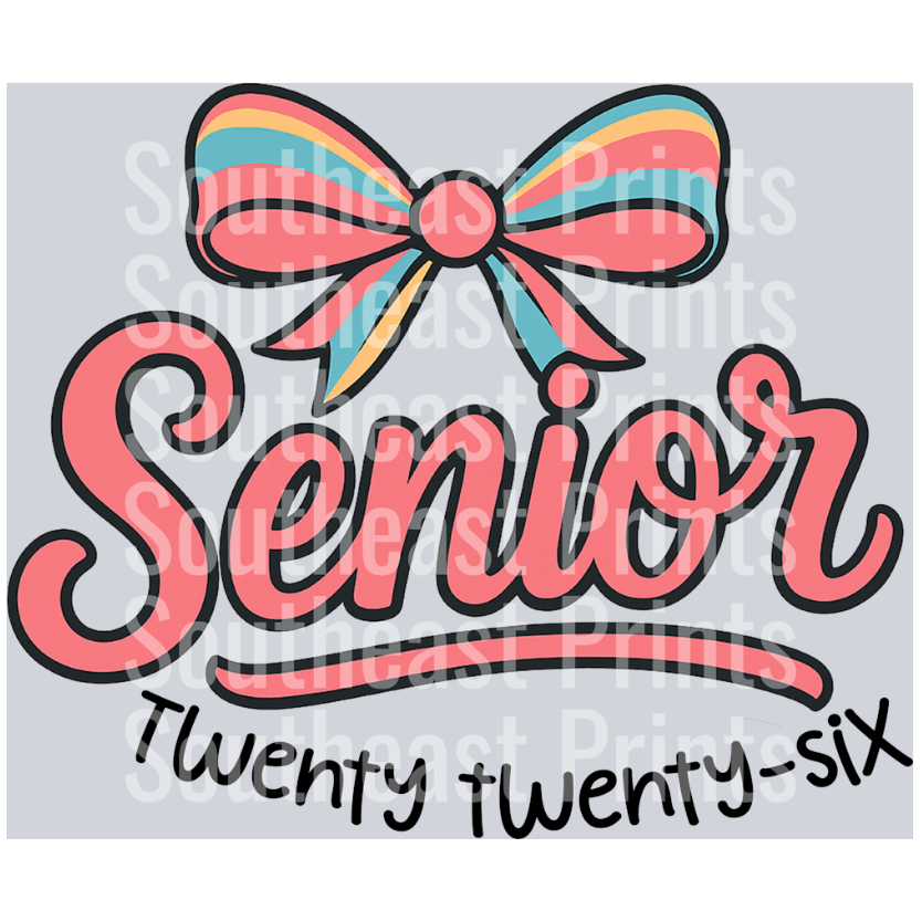 Coquette Senior 2026 PNG