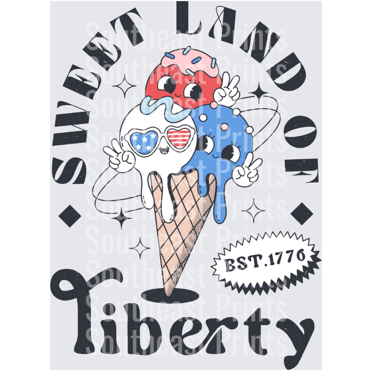 Sweet Liberty Sundae