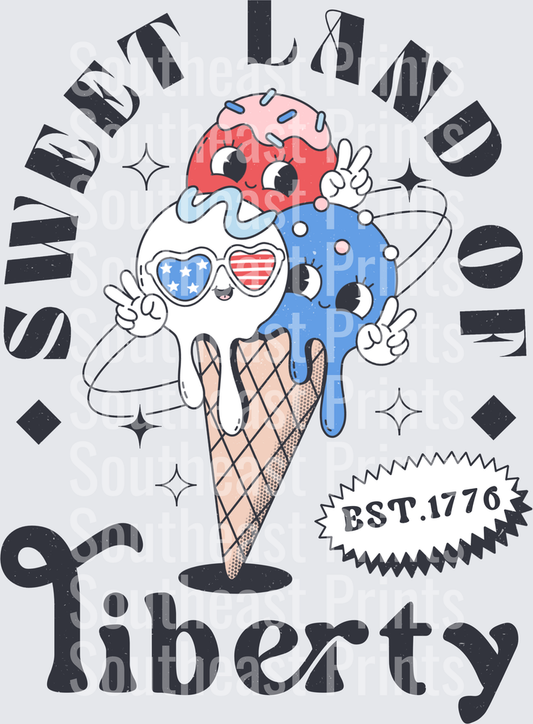 Sweet Liberty Sundae