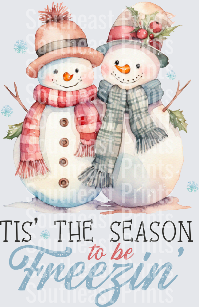 Freezin Snowman Couple