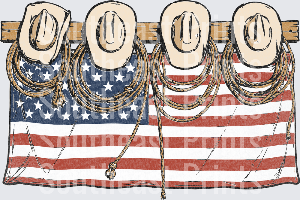 Patriotic Cowboy Hats