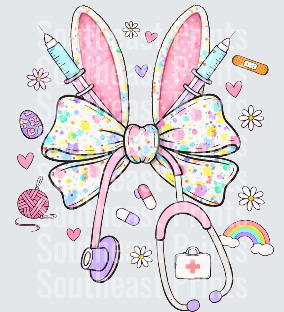 Kawaii Medical Nurse Bow