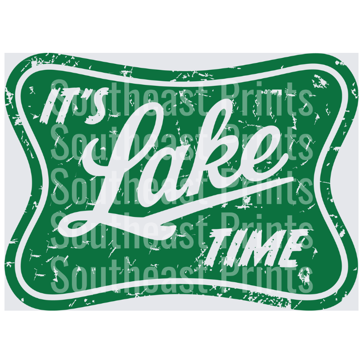 It's Lake Time Green
