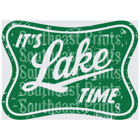 It's Lake Time Green