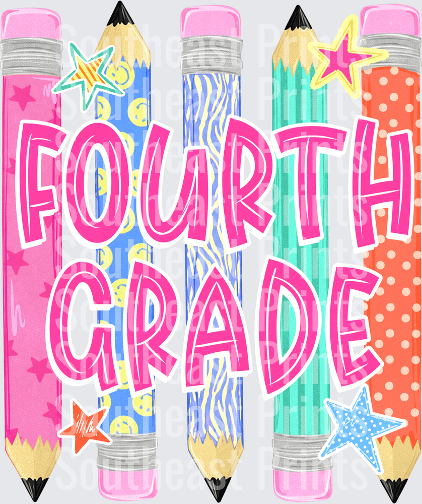 Fourth Grade Pencils