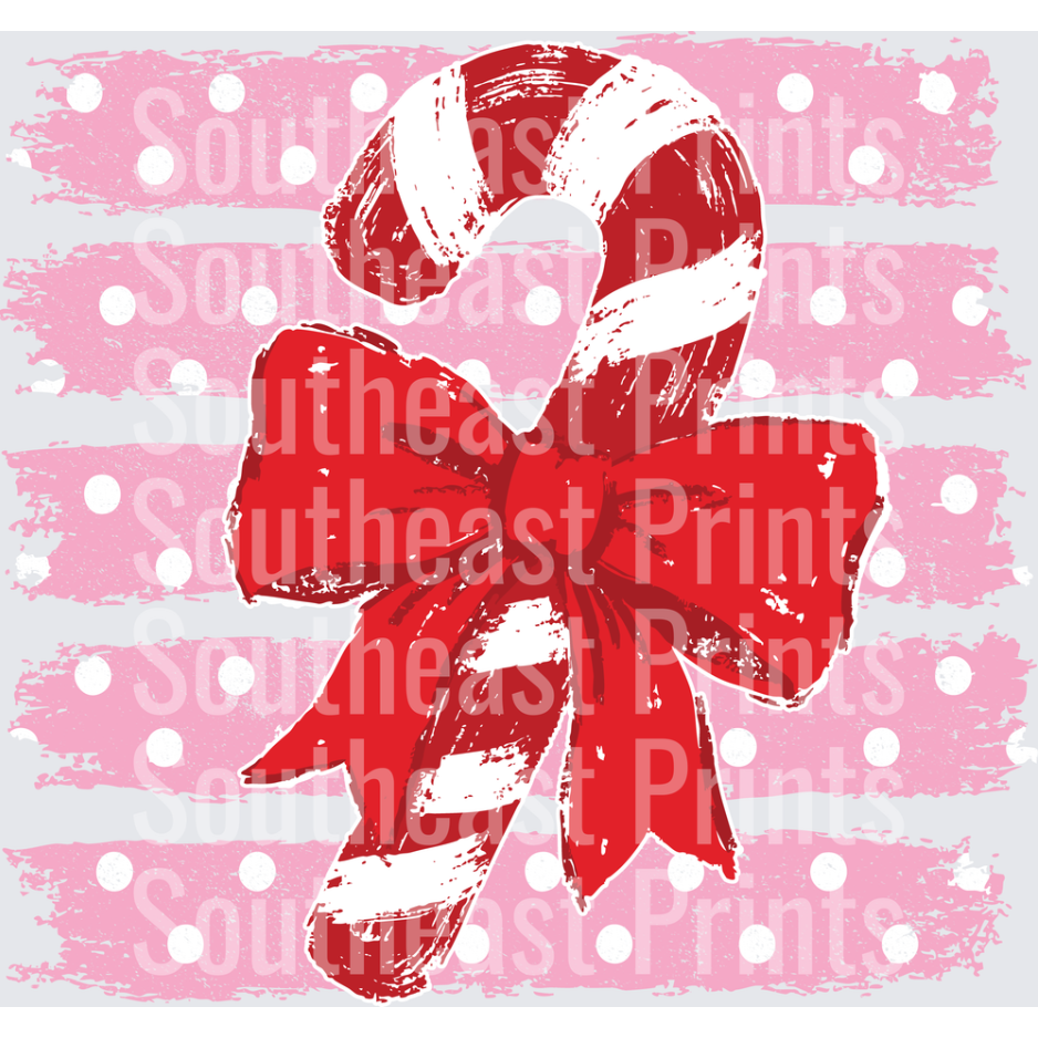 Grunge Candy Cane