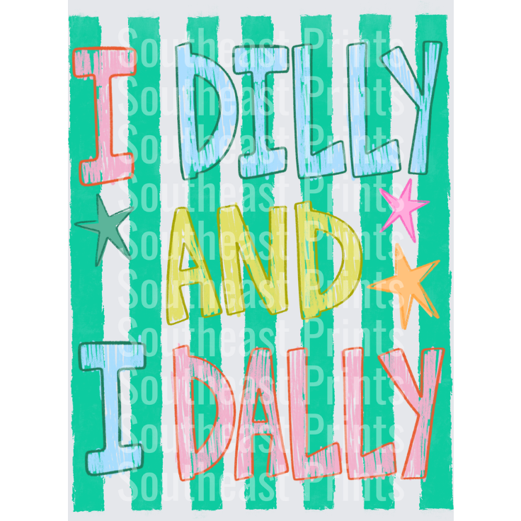 Dilly Dally Typography