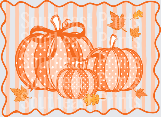 Polka Dot Pumpkins