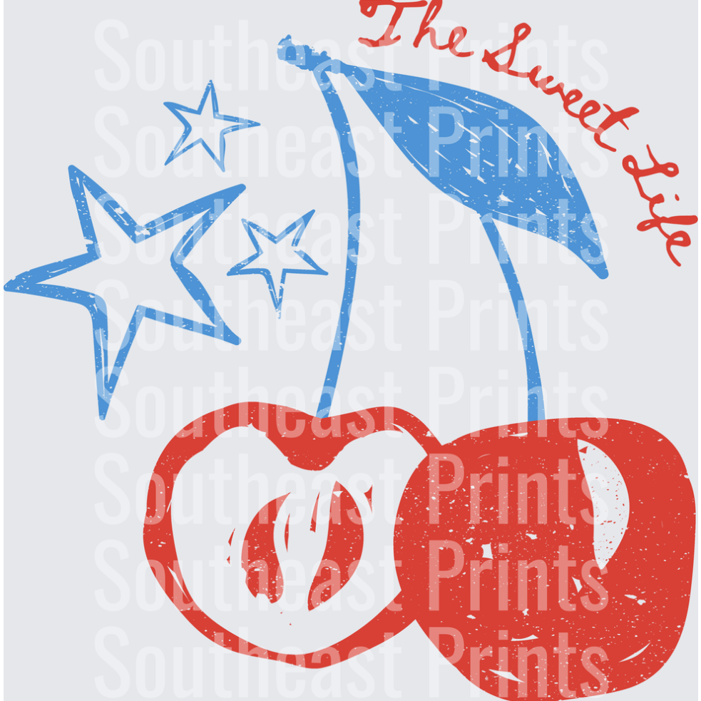 The Sweet Life Cherries Stars