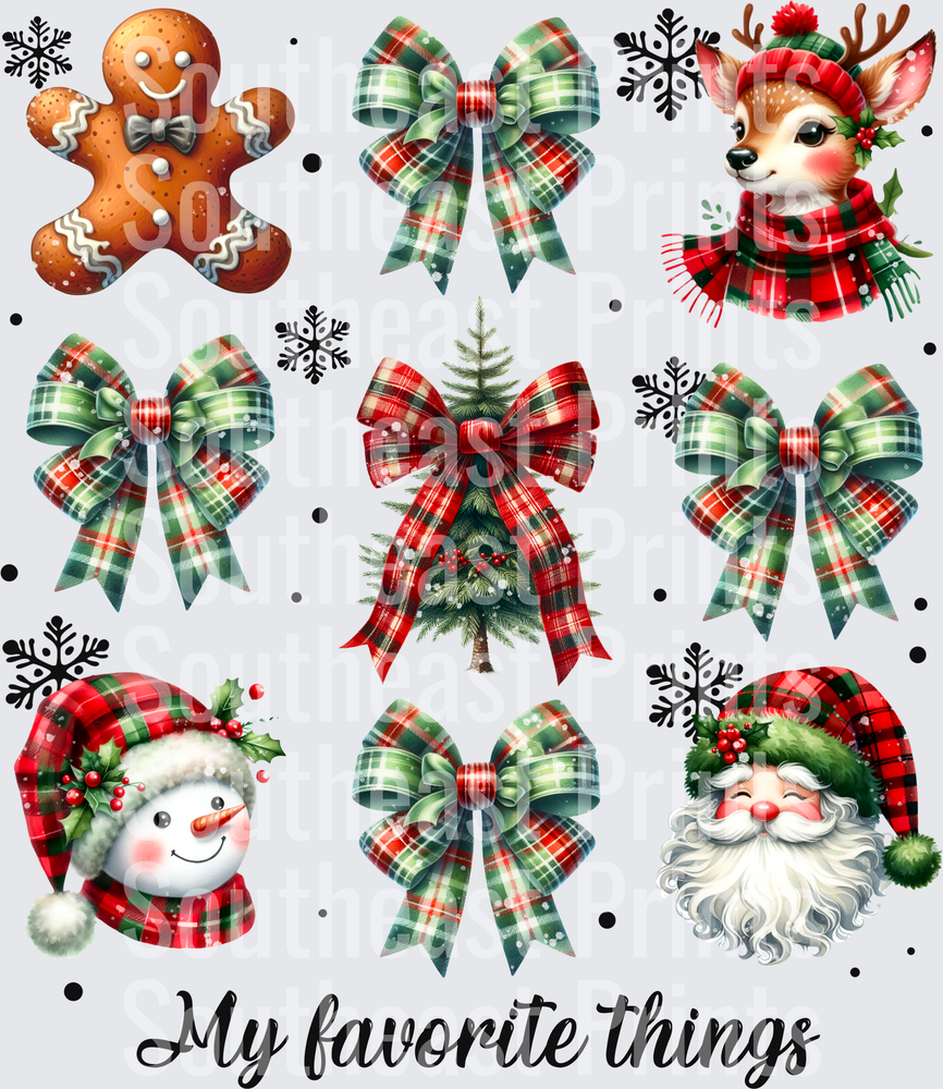 Christmas Plaid Favorites