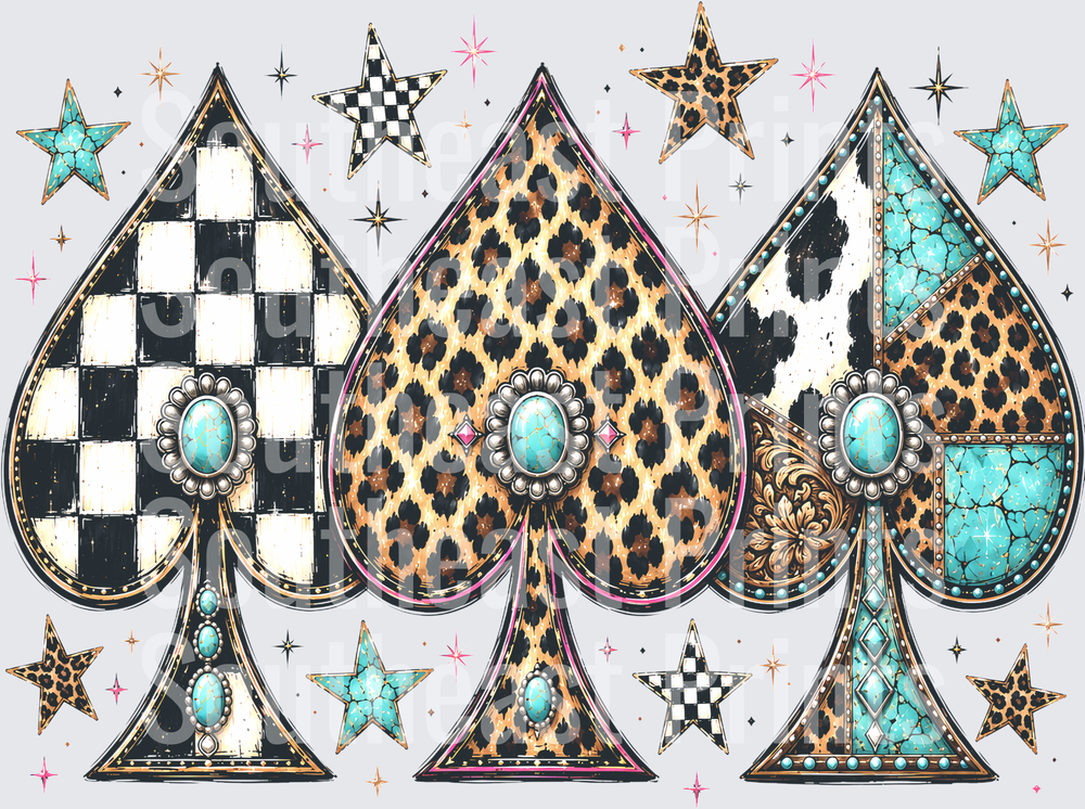 Western Boho Spades