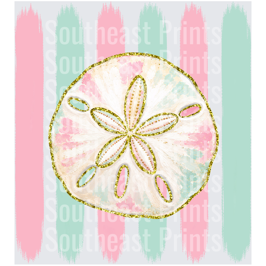 Glitter Sand Dollar