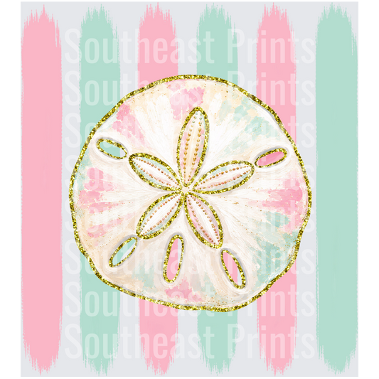 Glitter Sand Dollar
