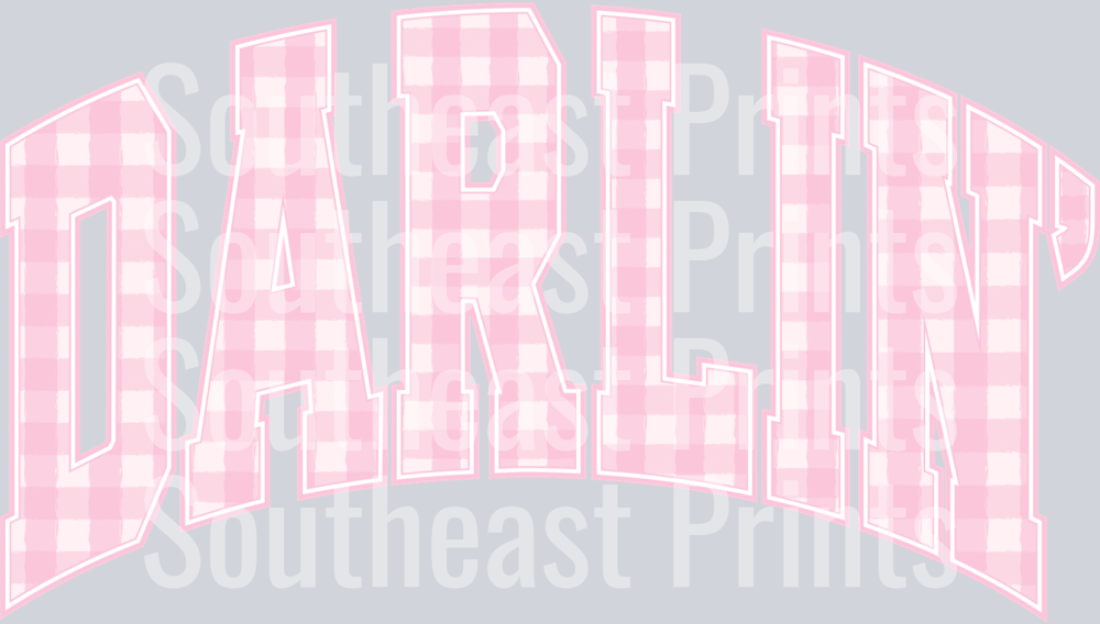 Pink Gingham Darlin