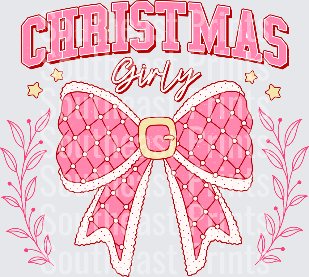 Christmas Girly Bow