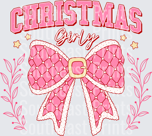 Christmas Girly Bow