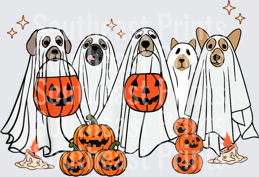 Ghost Dogs Halloween