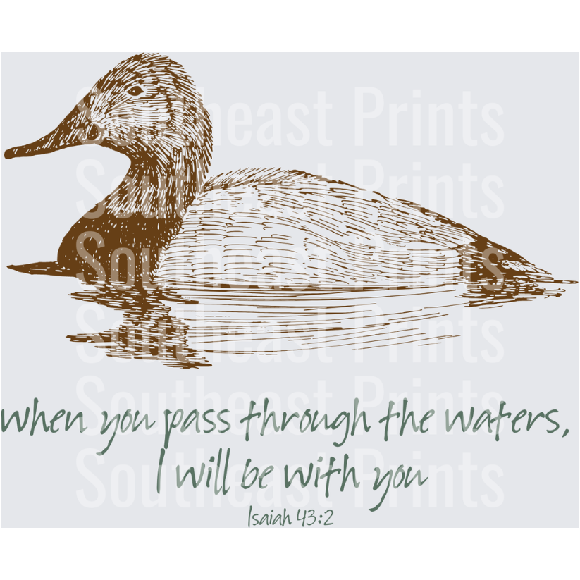 Duck Isaiah Scripture
