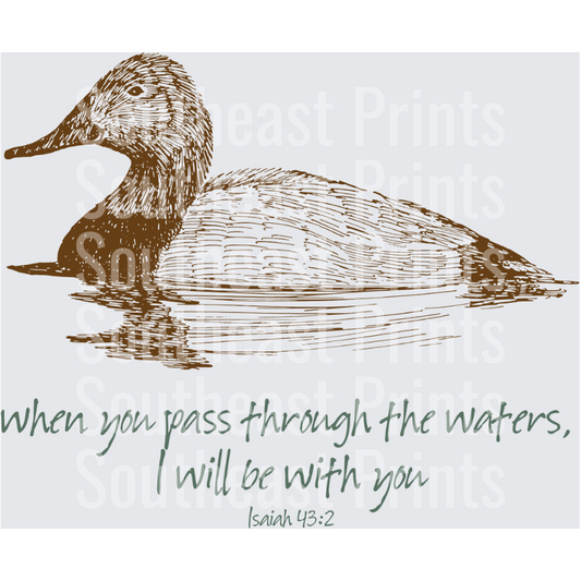 Duck Isaiah Scripture