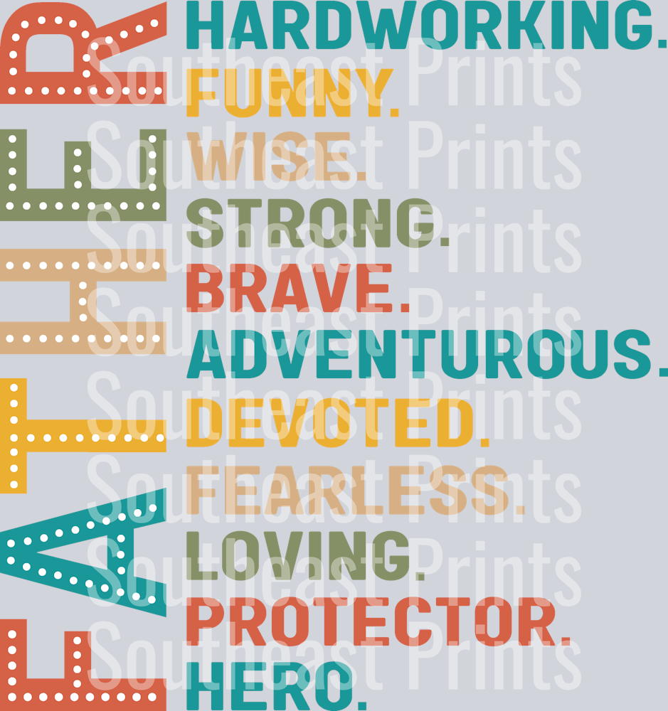 Fatherrr Father DTF Transfer Design | Southeast Prints